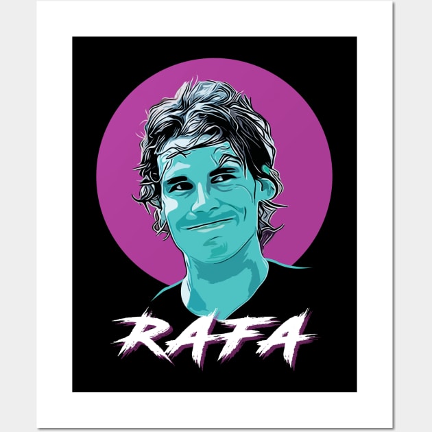 Vamos Rafa Wall Art by slawisa